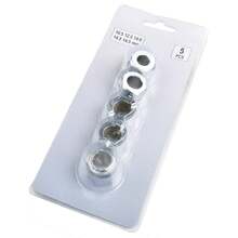 5pc Strut Nut Tool Set AUDI VW Mercedes Suspension Refit Tools - Silver - View 7