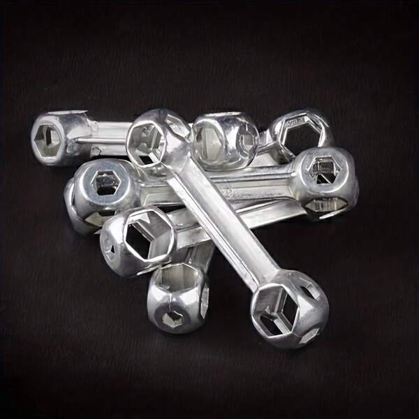 Cycling Tool Hex Wrench Bone Shaped, Bicycle Repair Tools, Multi-Hole Bone Wrench, Cycling Equipment