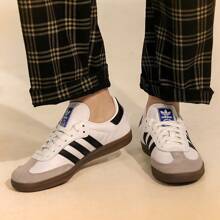 Adidas Originals SAMBA OG 男女通用休闲低帮运动鞋，时尚运动鞋，款式：B75806 - 白色 - 查看 10