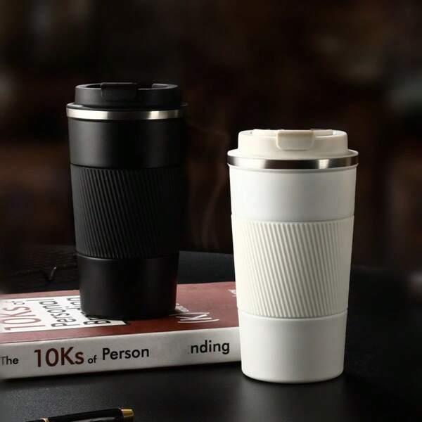 Bouteille isotherme à café en acier inoxydable, gobelet de voyage, de haute qualité et portable, pour hommes, femmes et étudiants.