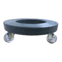 Caster For Plant Pots With Wheels Of Different Sizes And Colors In Polyethylene, A Lightweight And Resistant Material - Blue - View 1