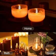Candle Cotton Wicks 4 Inch 200/100/50pcs Short Candle Making Wicks For Making DIY. - Multicolor - View 3