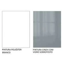 Cocina Integral Modular Madesa Lux 400cm Bg Color Blanco/gris - Blanco y Gris - Ver 10