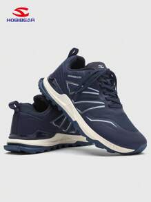 HOBIBEAR Scarpe sportive casual da uomo, sneaker da esterno con ampia tomaia, scarpe da trekking basse, scarpe sportive casual alla moda adatte per fitness e viaggi in inverno