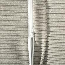 HOMCOM Divano Letto Matrimoniale con Schienale Regolabile in 3 Posizioni e 2 Cuscini, Divano Letto Clic Clac in Tessuto Effetto Lino Grigio - Grigio - Visualizzare 8