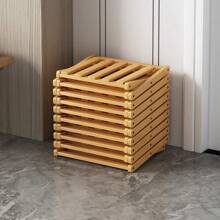 Étagère à chaussures à plusieurs niveaux, sans assemblage requis, étagère à chaussures économique pour la maison, pliable, meuble à chaussures de salon créatif, étagère à chaussures en bois pour petits espaces
