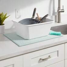 12qt Dishpan White - Brightroom: Plastic Wash Basin, Kitchen Sink Dish Tub, Dishwasher-, 12qt Capacity - 1 - View 3