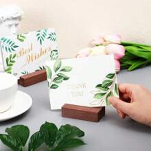 5PCS,Wooden Card Clip, Business Card Clip, Photo Clip, Sign Clip, Menu Clip, Table Card Decoration, Wedding Party Table Decoration
