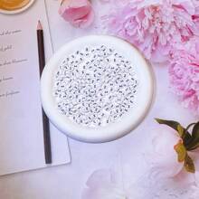 100/500pcs 0-9 Acrylic Number Beads Round Bracelet Making Kit, 4x7mm Heart Shaped Beads, White + Black Spacer Beads, Friendship Bracelet DIY Set - Multicolor - View 17