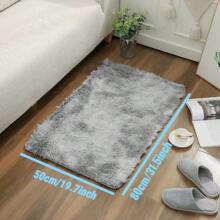 Nordic Style Printed Plush Carpet With Anti-Slip Bottom, Water Absorbent For Bathroom, Soft And Comfortable With Thick Sponge, Suitable For Living Room, Bedroom, Balcony, Study Room, Bathroom
