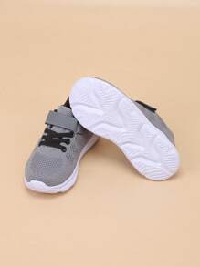 Boys' Fashionable New Student Sports Anti-Slip Breathable Casual Shoes, Summer - Grey - View 8