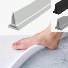 1 卷淋浴底座防水密封条，浴室防滑防水门槛密封条，卫生间地板过渡屏障，39.37 英寸/78.74 英寸/118.11 英寸长度可选