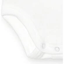 Babidu C. Bộ đồ liền thân ren M/L cho bé - Bộ đồ liền thân cho bé 100% cotton tinh tế và thoải mái tự nhiên 100% sản xuất tại Tây Ban Nha - trắng - Xem 4