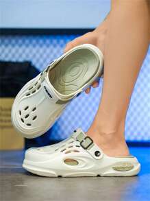 男士洞洞鞋、花园木屐、拖鞋感户外室内休闲情侣拖鞋，适合青少年夏季休闲、户外运动、度假旅行、毕业礼物、生日礼服配饰 - 拖鞋 - 查看 7