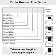 Khăn trải bàn Boho Khăn trải bàn Macrame trang trí nhà Khăn trải bàn Macrame màu kem và nâu có tua rua cho phòng ăn Boho Trang trí phòng ngủ Tiệc cô dâu mộc mạc - màu nâu - Xem 9