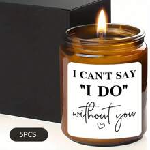 5 件趣味蜡封贴纸 - 2x2 英寸（5 厘米）贴纸 - 适合婚礼礼品、节日礼物