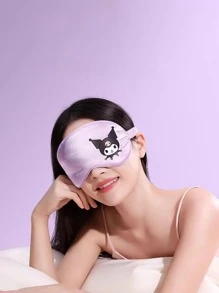 Sanrio Purple Kuromi Silk Breathable Cool And Skin-Friendly Improve Sleeping Mask For Women, Cute Pink My Melody Home Bedroom And Office Rest Lightproof Eye Masks, Cinnamoroll Summer Vacation Cruise And Car Travel Essentials Eye Cover Accessories, Airport Airplane Must Haves Eye Patches, Pompompurin Stuff, Bachelorette Party And Bridesmaid Proposal Gifts, Sanrio Authorized Items.