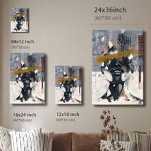 Canvas Wall Art, African American Wall Art Motivational   Girl Wall Art Abstract Modern Home Decor Canvas Artwork For Living Room Bedroom Mother's Day Gift  7