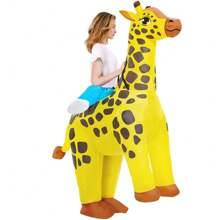 Inflatable Costume Adult,Ride On Giraffe Costume Adult Inflatable Halloween Costume Women Adult Size,Blow Up Costumes For Adult Halloween Costumes Party
