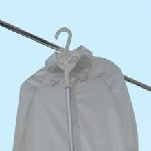 1pc Retractable Clothes Hanger Rod, Household Garment Lifter Pole Clothes Drying Rack Extended Clothesline Mother's Day Flowers, Personalized Gifts For Mom, Last Minute Gifts, Mother's Day Ideas, Mothering Sunday Gifts, Handmade Cards For Mum, Best Mother's Day Gifts Under $50 - White - View 3