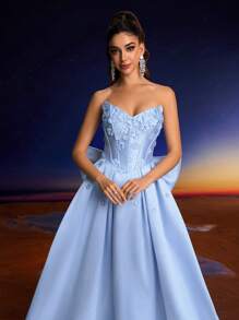Anymoon Damen Abendkleid für festliche Anlässe, geeignet für Formalanlässe wie Abschlussball, Heimkehrfest und Hochzeitsfeste, Partykleid, Hochzeitsgast Kleid, Abendkleid