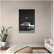 1 Pc Wall Arts Canvas Poster Blond Frank Music Ocean Poster Music Poster Movie Poster Art Poster An Ideal Gift That Brings Joy To The Heart Canvas Painting Decoration Decor For Home Gifts, Living Room, Bathroom, Bedroom,Kitchen (No Frame)