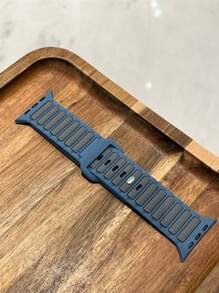 1 件表带男士 Apple Watch 表带运动硅胶表带兼容 Apple Watch 表带 44mm 42mm 40mm 38mm 41mm 45mm 46mm 49mm 时尚智能手表表带腕带适用于 Series 9 Series 10 Ultra Se 8 7 6 5 4 3 2 1，时尚 Apple Watch 表带，智能手表表带兼容 Apple Watch 表带，手链 Apple Watch 表带，Apple Watch 表带配件 - 三株矽膠 - 查看 12