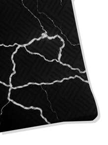 2pcs Casual Outfit Set For Men: Lightning Graphic Polo Shirt And Drawstring Shorts, Short Sleeve Collared Shirt And Loose Shorts Set