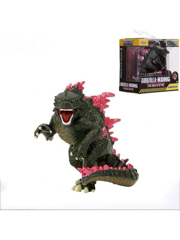 Burago Monster gegen Kong 2 Legierung Spielzeug Ornamente, König Kong Narbe König Schnee Dämon Figur, perfektes Weihnachts-/Geburtstagsgeschenk für Sammler, Schreibtisch Ornamente