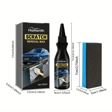 Homonth Car Scratch And Swirl Remover Paste - Exterior Decoration Auto Care Paint Repair And Polishing Cream - Universal Color Match Formula For Easy Touch-Up And Restoration