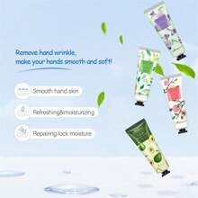 10 件套护手霜套装，香氛护手霜，适用于干裂的双手，迷你保湿霜，含乳木果油，是一份很棒的节日礼物 - 彩色 - 查看 6