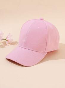 Set de 2 gorras de béisbol de unicolor para niños, sombreros de sol de unicolor simples, gorras con visera curva adecuadas para deportes al aire libre y uso diario