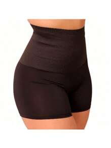 Bermuda Shorts Second Skin Shaping Belt Non-Marking High Compression Bruna Anti-Chafing Comfort Thighs - Black - View 2