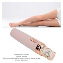 Lumisylk Pro Facial Epilator Waterproof Painless Hair Removal Device For Women, Rechargeable Battery, IPX5 Rated, Gentle On Skin, Portable Design For Face, Legs, Underarms, Includes USB Cable And Eyebrow Trimmer - Nhiều màu - Xem 4