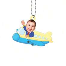 Đồ trang trí Giáng sinh & Tùy chỉnh - Quà tặng trang trí Giáng sinh, Đồ trang trí treo hình máy bay hoạt hình, Đồ trang trí Giáng sinh - Tùy chỉnh hình ảnh của riêng bạn, Đồ trang trí Giáng sinh cá nhân hóa 2024 cho gia đình và bạn bè, Đồ trang trí treo - Nhiều màu - Xem 6