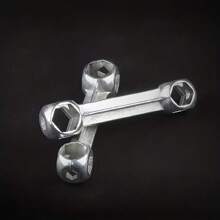 Herramienta de ciclismo, llave hexagonal con forma de hueso, herramientas de reparación de bicicletas, llave de hueso con orificios múltiples, equipo de ciclismo