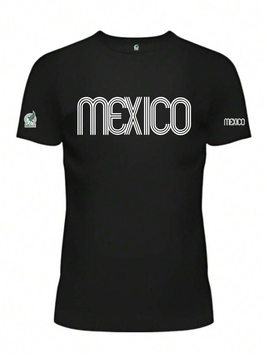 Playera MEXICO - Negro - Ver 1