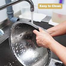 Danolapsi Chafing Dish Buffet Set,5QT Round Chafing Dishes For Buffet,Stainless Steel Chafers And Buffet Warmer With Lid Holder & Glass Lid For Parties Wedding Camping Dinner Event Holiday - 4PCS vàng - Xem 6