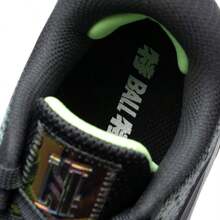 XTEP Men's Basketball Shoes, Comfortable Breathable Sports Casual Shoes, Near Battle 1st Generation - Anthracite/Ghost Green - View 6