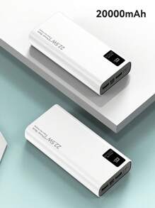 1 Pin dự phòng di động 10000/20000mAh, Sạc nhanh PD22.5W, Có màn hình hiển thị nguồn LED, Pin dự phòng mini thời trang di động - Nhiều màu - Xem 14