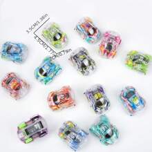 5pcs/10pcs/20pcs/30pcs Interactive Toy Cars Mini Pull Back Cars/Airplanes, Youngsters's Party Favors, Small Racing Car Carnival Prizes Classroom Rewards, Pinata Stocking Goodie Bag Fillers Birthday Toys For Girls And Boys - Multicolor - View 6