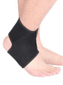 1 件运动踝部支撑套，透气可调节压缩踝部护具，适用于篮球、足球