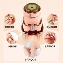 Portable USB Rechargeable Painless Eyebrow Lipstick Remover 202A - 白色 - 查看 3