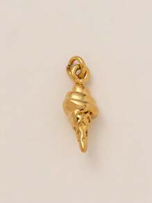 1Pc Personalized Stainless Steel Pendant, DIY Jewelry Accessories, Drip Oil Coating Pattern, Suitable For Bracelets, Necklaces, Earrings