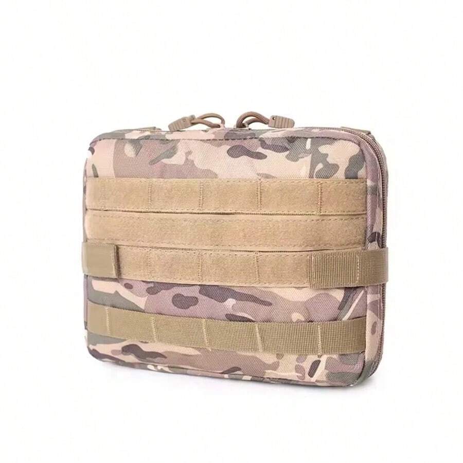 Molle Pouch Bag Medical EMT Tactical Outdoor Emergency Pack Camping Hunting Accessories Utility Multi-Tool Kit EDC Bag - 軍綠色 - 查看 1