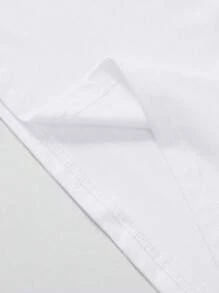 Women's Solid Color Round Neck Simple Fashion Petite T-Shirt