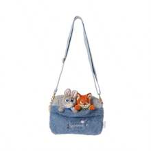 Zootopia Judy & Nick Fashion Handbag, Fun Design, Comfortable Handle, Suitable For Travel, Casual Daily Or As A Gift(1 PC) - Blue - View 6