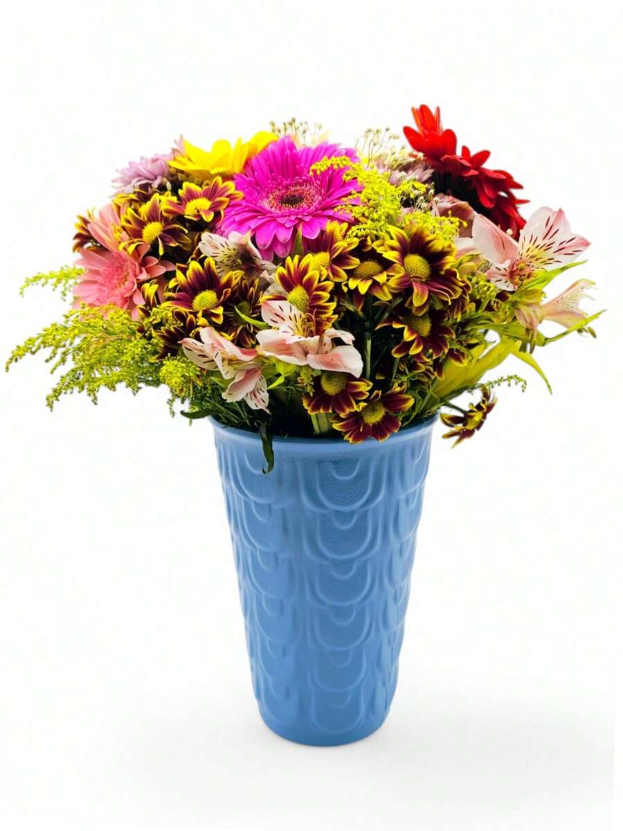 Plastic Vase Model Scales Centerpieces Event 6pcs