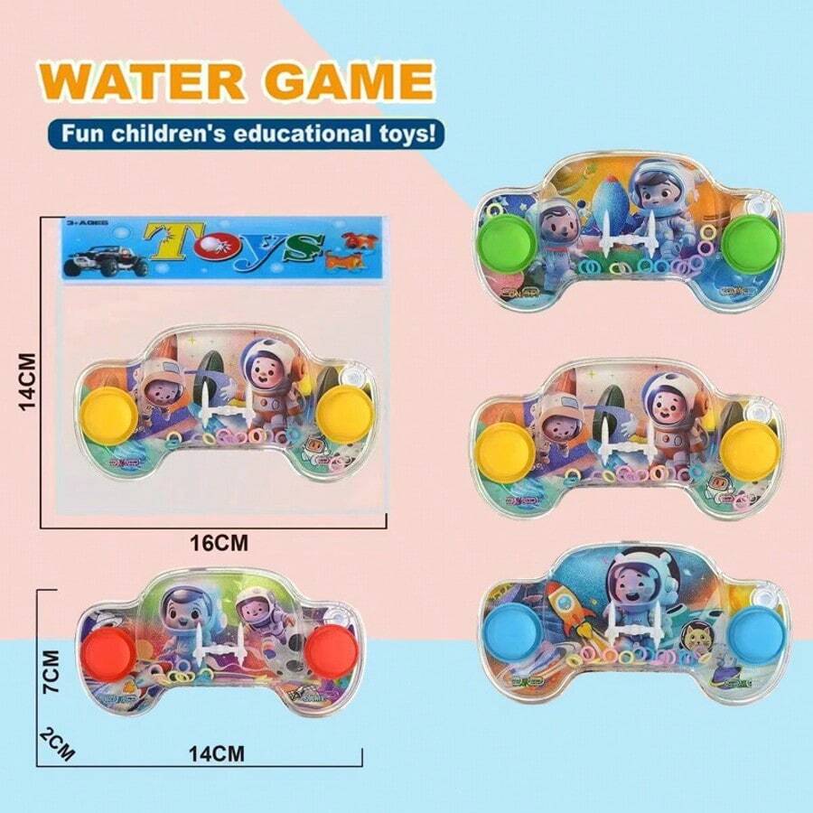 Máquina de agua de exploración espacial juguete científico y divertido para niños juego interactivo y educativo sobre el movimiento y el agua. - Azul - Ver 1