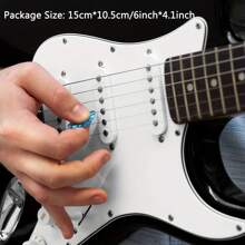 6pcs/Set Electric Guitar Strings - Nickel Plated High Carbon Steel - Alloy Wound - Premium Steel Core - No Numeric Markings